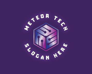 Digital Cube Tech logo design