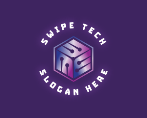 Digital Cube Tech logo design