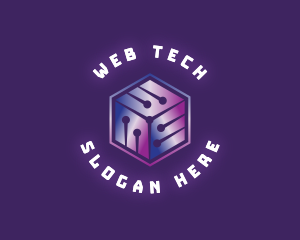 Digital Cube Tech logo design