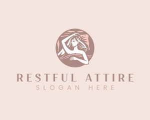 Sleeping Bed Woman logo