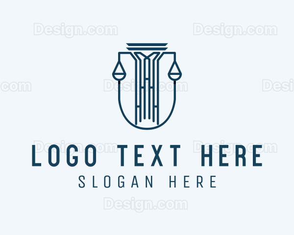 Column Law Shield Logo