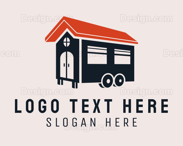 House Trailer Van Logo