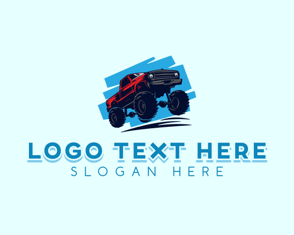 Off Road Vehicle logo example 2