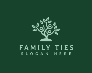 Nature Family Tree logo design