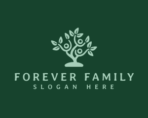 Nature Family Tree logo design