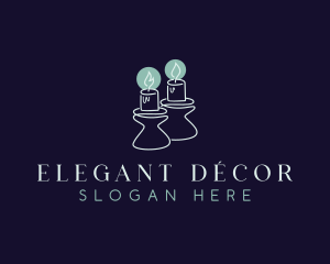 Candlelight Candle Decoration logo