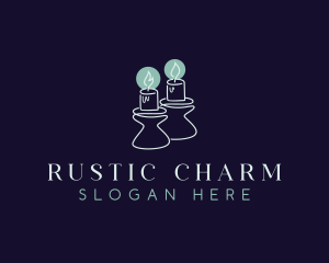Candlelight Candle Decoration logo