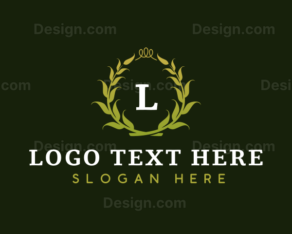 Premium Quality Wreath Logo