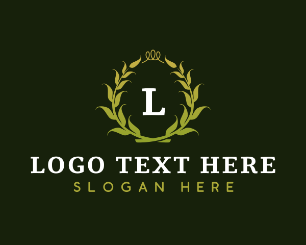 Premium Quality Wreath logo