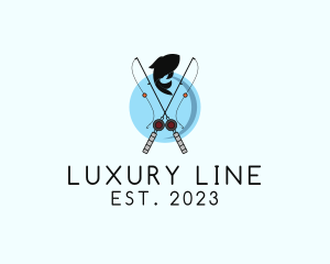 Sport Fishing Line logo design