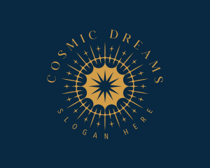 Cosmic Star Astrology logo design