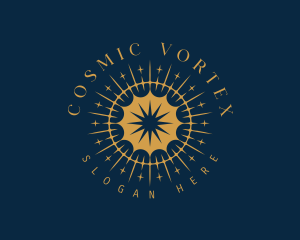 Cosmic Star Astrology logo design