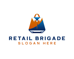 Apparel Shopping Bag logo design