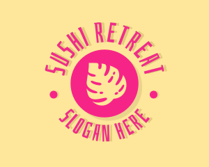 Tropical Beach Resort logo design