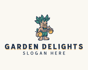 Orange Tree Garden logo design