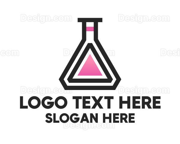 Science Laboratory Flask Logo