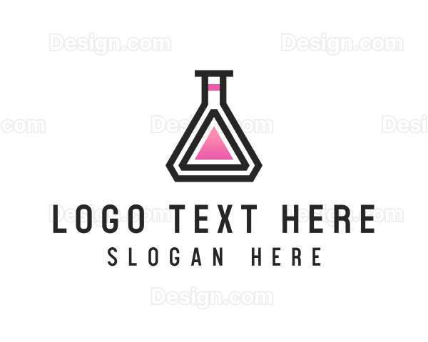 Science Laboratory Flask Logo