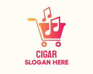 Musical Notes Cart logo