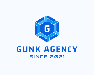 Digital Hexagon Agency logo design