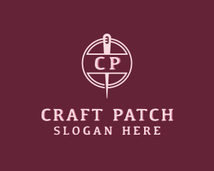 Stitching Needle Craft logo design