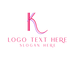 Elegant Boutique Letter K logo