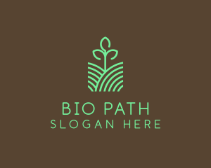 Agriculture Seedling Plant logo design