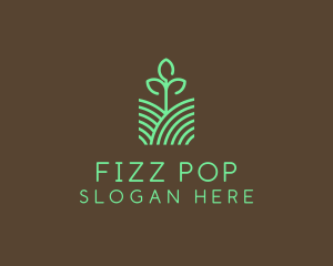 Agriculture Seedling Plant logo design