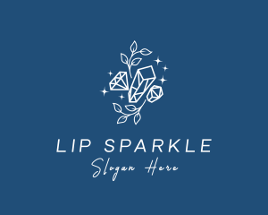 Sparkling Crystal Gem  logo design