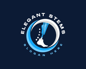 Prosthetic Leg Therapy logo design