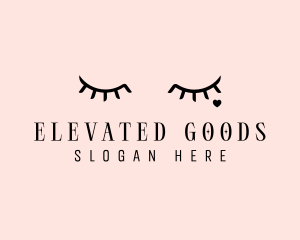 Feminine Eyelash Beauty  logo design