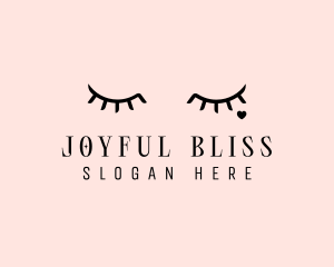 Feminine Eyelash Beauty  logo design