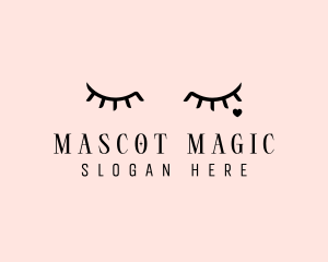 Feminine Eyelash Beauty  logo design