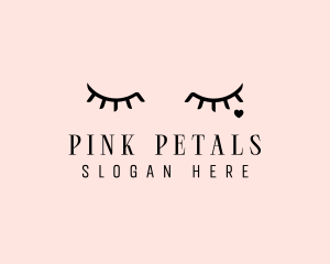 Feminine Eyelash Beauty  logo design