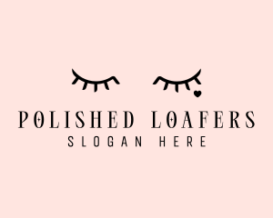 Feminine Eyelash Beauty  logo design