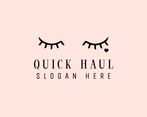 Feminine Eyelash Beauty  logo design