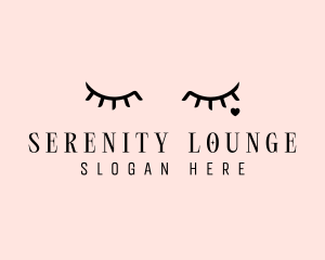 Feminine Eyelash Beauty  logo design