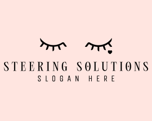 Feminine Eyelash Beauty  logo design