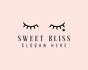 Feminine Eyelash Beauty  logo design