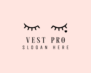 Feminine Eyelash Beauty  logo design