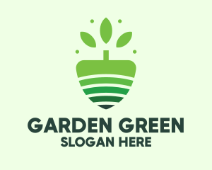 Organic Farm Tree logo design