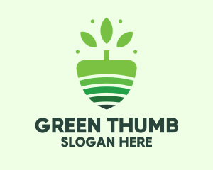 Organic Farm Tree logo