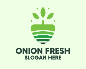 Organic Farm Tree logo design