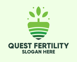 Organic Farm Tree logo design