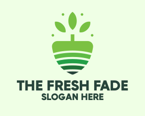 Organic Farm Tree logo design