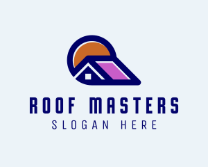 Sun Roof House  logo design