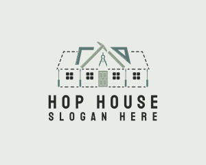 Contractor Tool House logo design