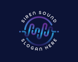 Sound Wave Music logo design