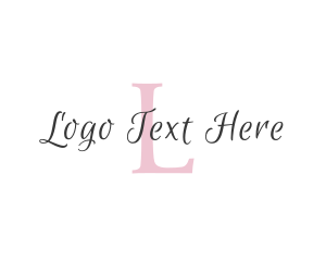 Elegant Cursive Boutique logo