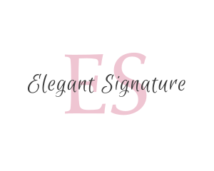 Elegant Cursive Boutique logo design