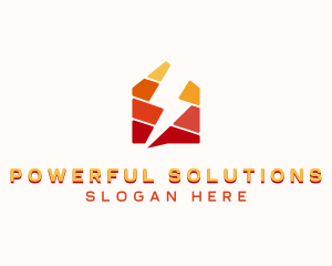 Lightning Energy Power logo design